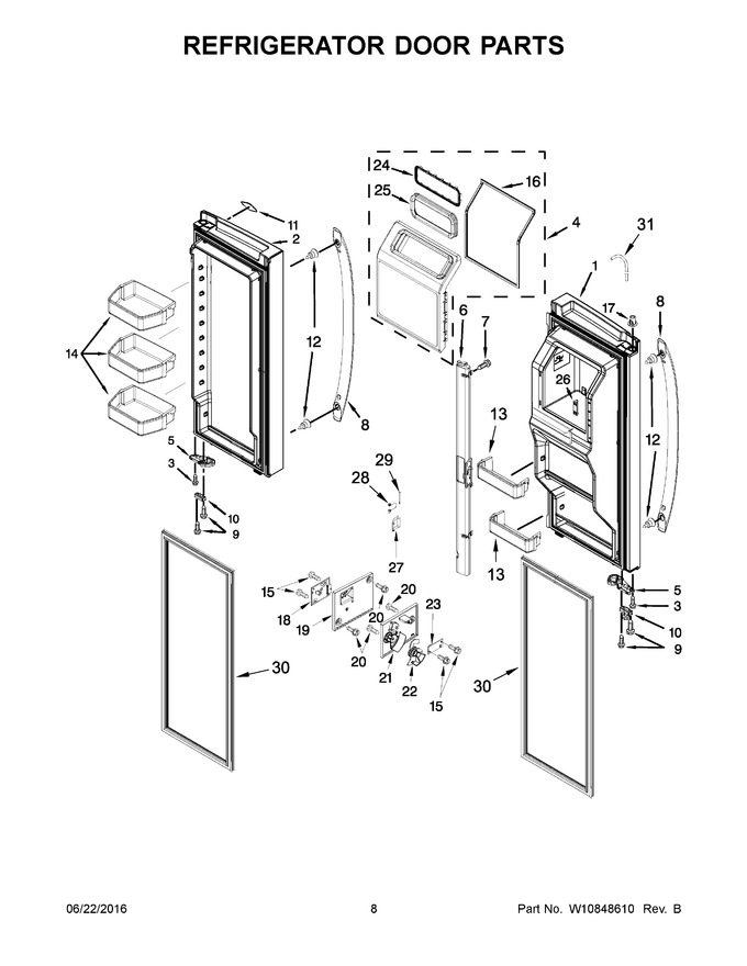 Diagram for WRF757SDEH01