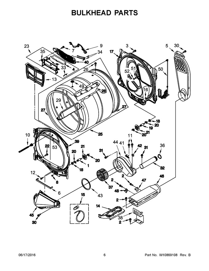 Diagram for YWED8500DW3