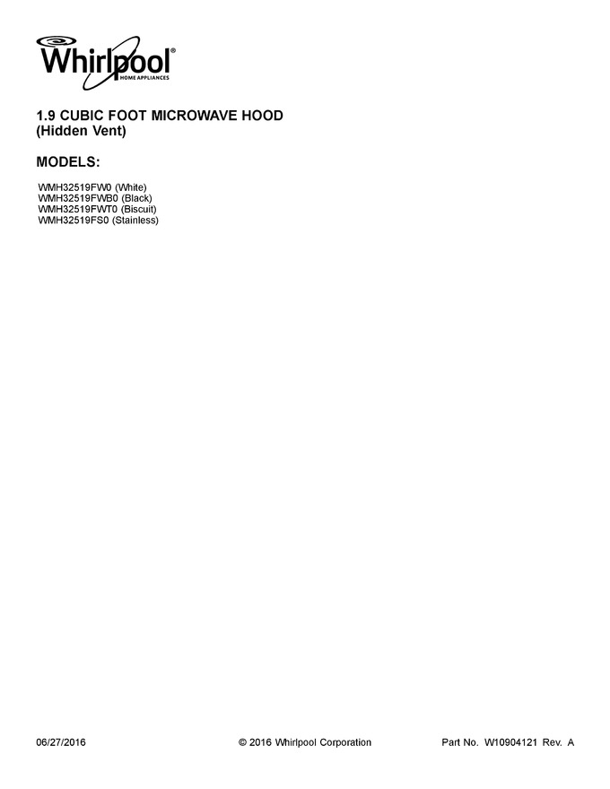 Diagram for WMH32519FWB0