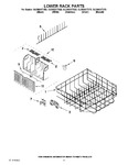 Diagram for 10 - Lower Rack Parts