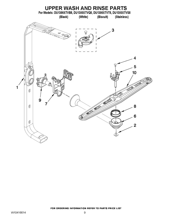Diagram for DU1300XTVB8