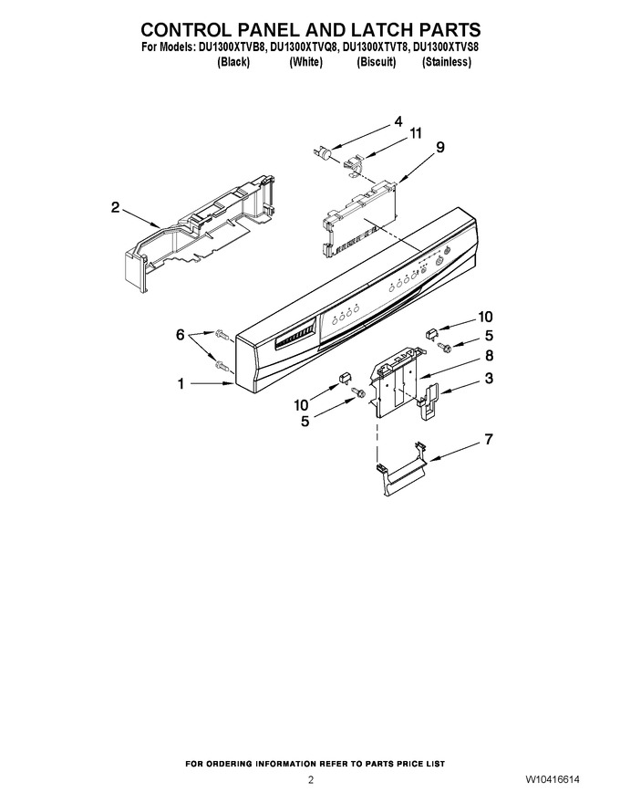 Diagram for DU1300XTVB8