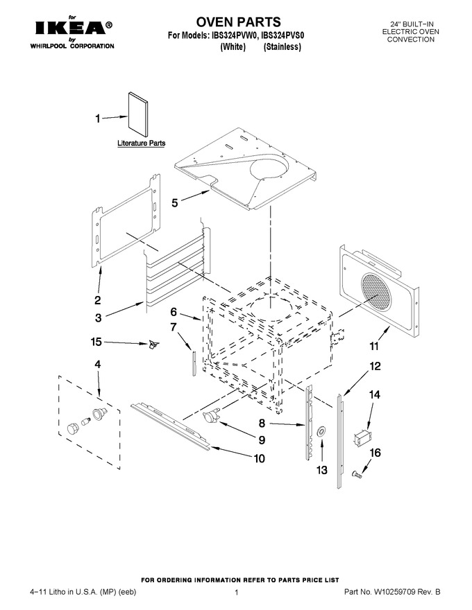 Diagram for IBS324PVW0