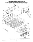 Diagram for 09 - Upper Rack And Track Parts