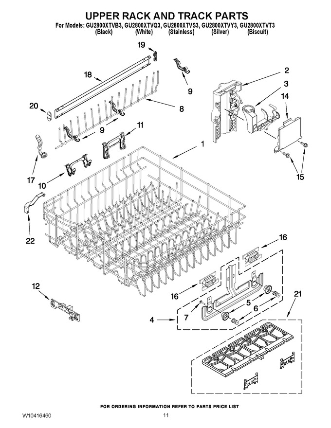 Diagram for GU2800XTVS3