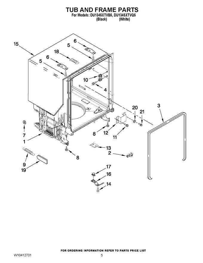 Diagram for DU1345XTVB5