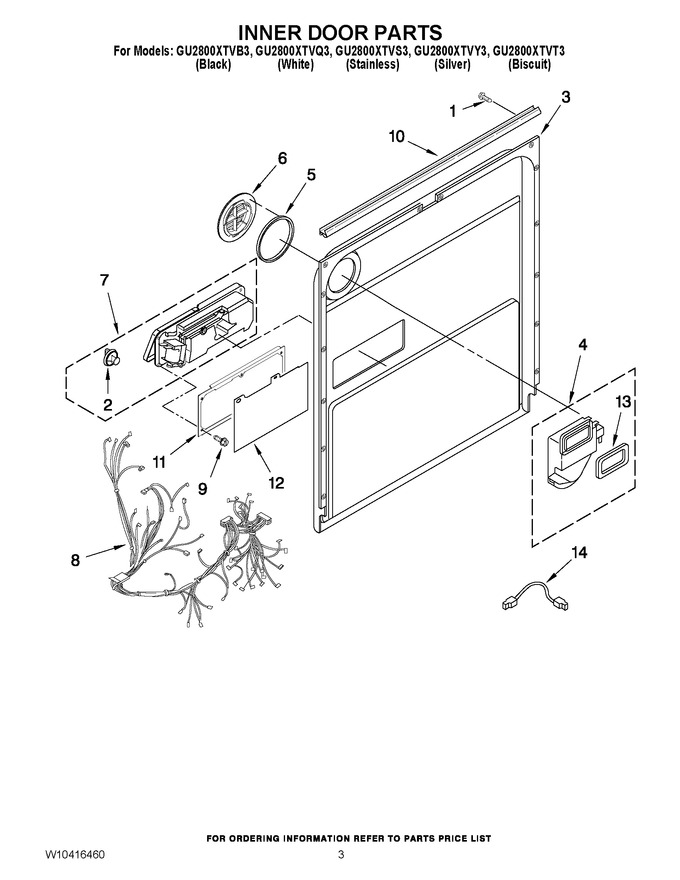 Diagram for GU2800XTVQ3