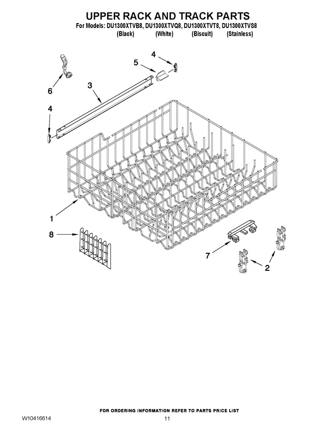 Diagram for DU1300XTVB8