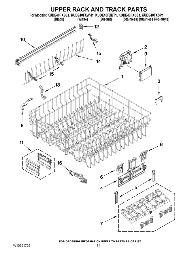 Diagram for KUDE40FXWH1