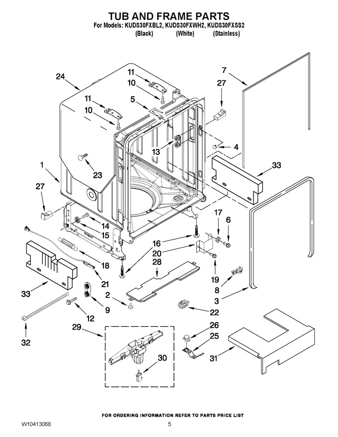 Diagram for KUDS30FXSS2