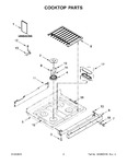 Diagram for 02 - Cooktop Parts
