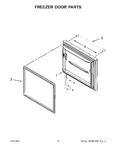 Diagram for 06 - Freezer Door Parts