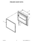 Diagram for 06 - Freezer Door Parts