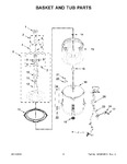 Diagram for 04 - Basket And Tub Parts