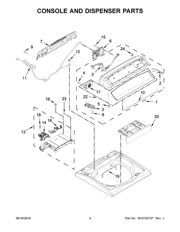 Diagram for WTW8500DW0