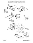 Diagram for 03 - Cabinet And Stirrer Parts