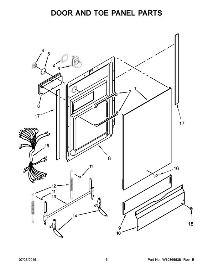 Diagram for WDF518SAFW0
