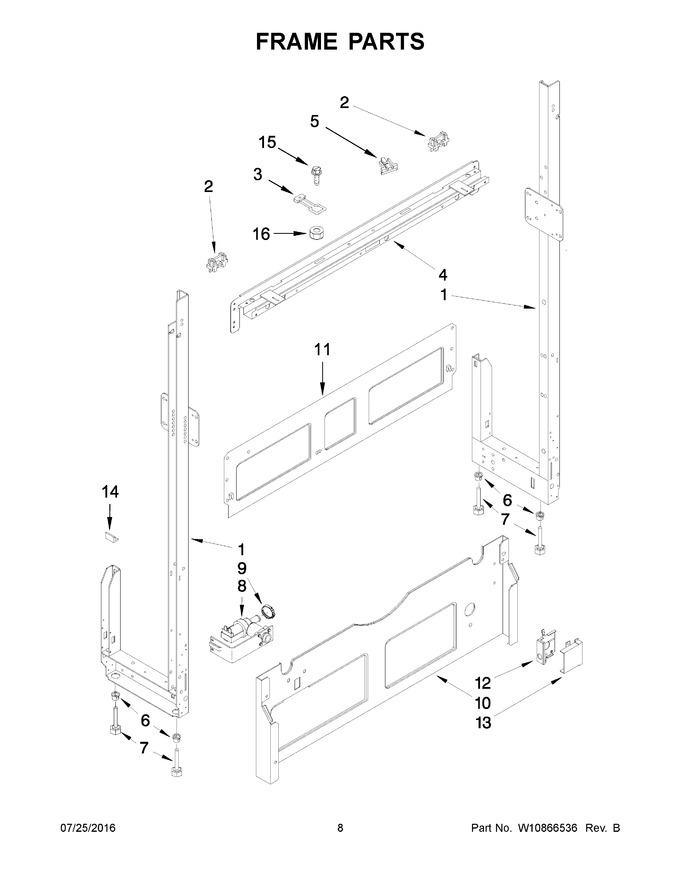 Diagram for WDF518SAFB0