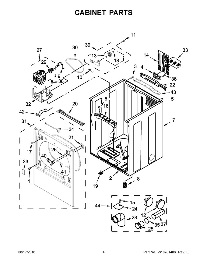 Diagram for WED8500DR1