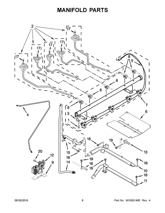 Diagram for WFG540H0EH1