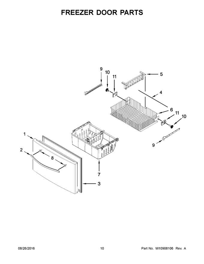 Diagram for WRF555SDFZ01