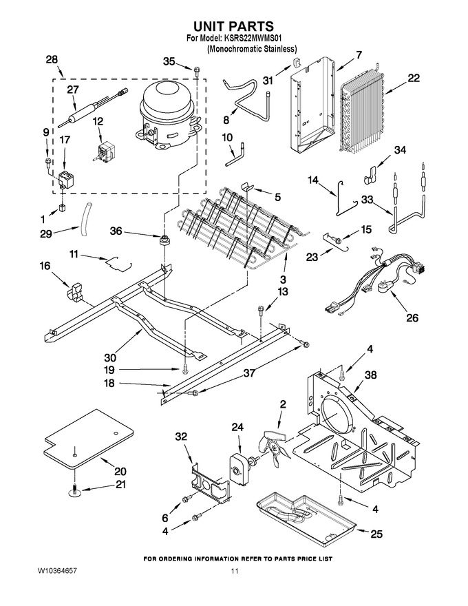 Diagram for KSRS22MWMS01