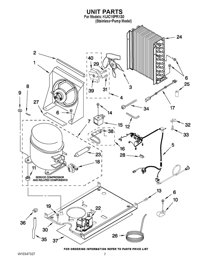 Diagram for KUIC15PRXS0