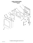 Diagram for 04 - Oven Door Parts