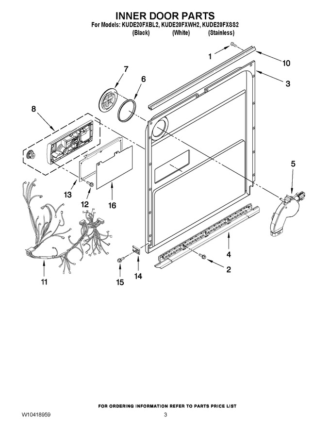 Diagram for KUDE20FXBL2
