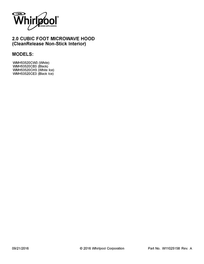 Diagram for WMH53520CE3