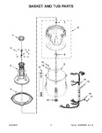 Diagram for 04 - Basket And Tub Parts
