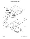 Diagram for 02 - Cooktop Parts