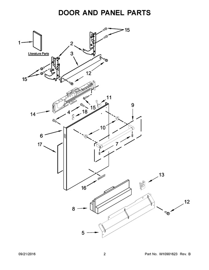 Diagram for KDTE254EBL2
