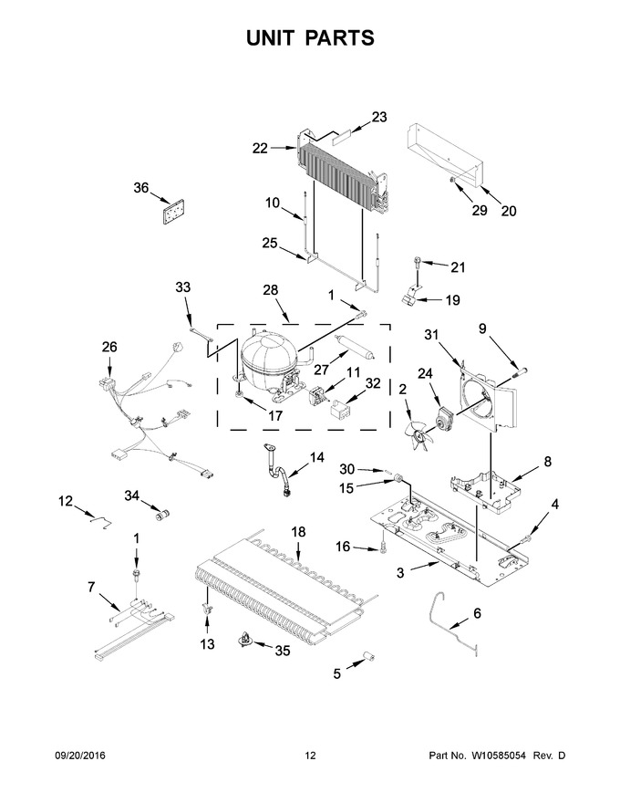 Diagram for WRX735SDBE00
