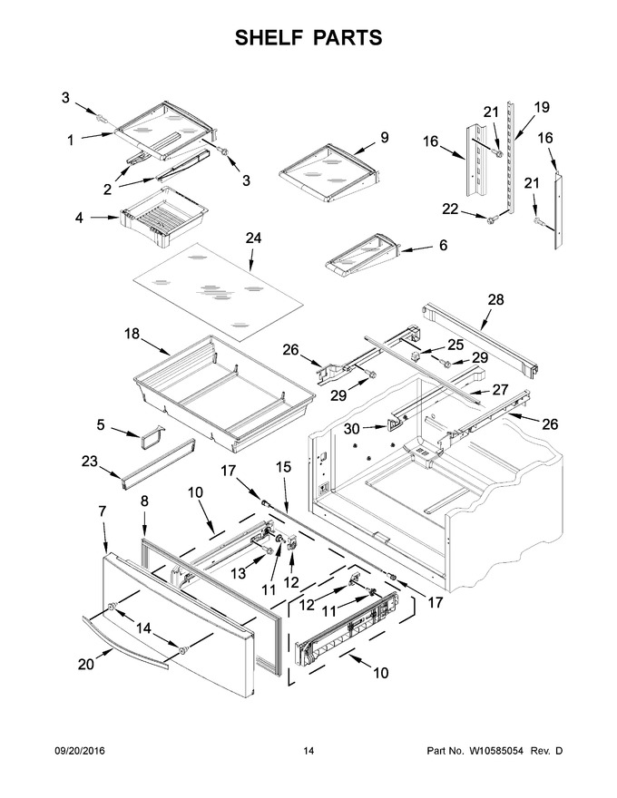 Diagram for WRX735SDBH00