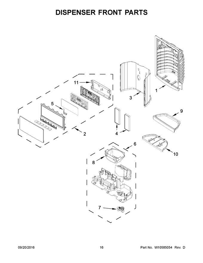 Diagram for WRX735SDBE00