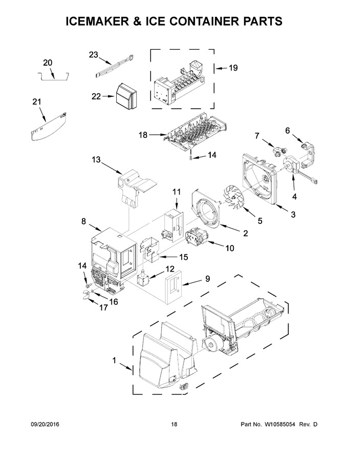 Diagram for WRX735SDBE00