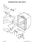 Diagram for 03 - Refrigerator Liner Parts
