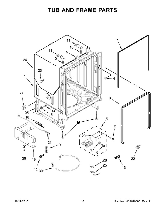 Diagram for KDFE104DBL4