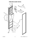 Diagram for 08 - Freezer Door Parts