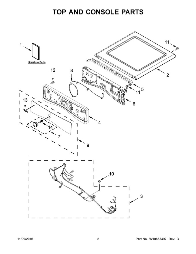 Diagram for WED9290FC0