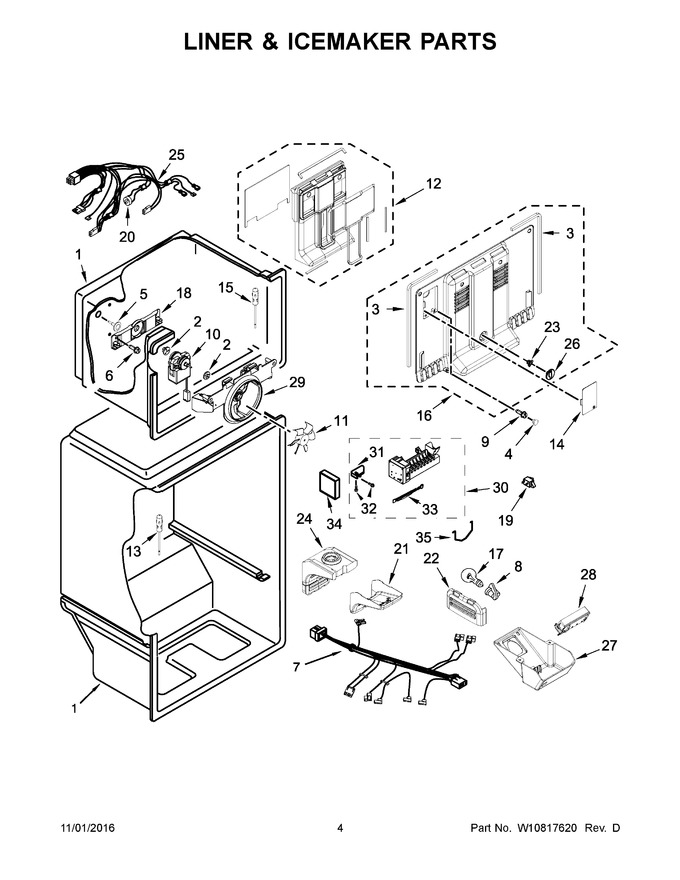 Diagram for WRT348FMES00