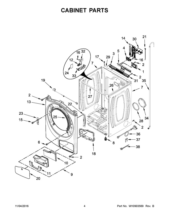 Diagram for YWED7990FW0