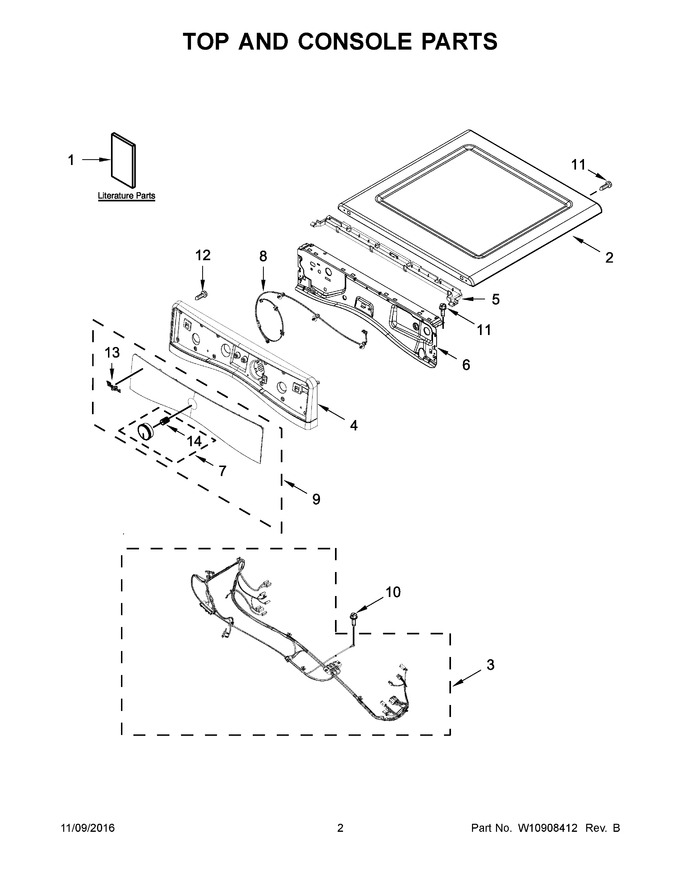 Diagram for YWED9290FC0