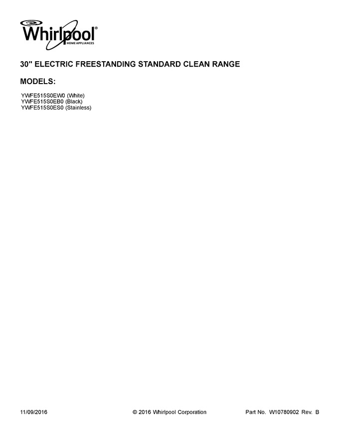 Diagram for YWFE515S0EB0