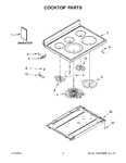Diagram for 02 - Cooktop Parts