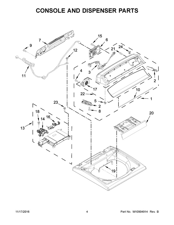 Diagram for WTW8500DC1