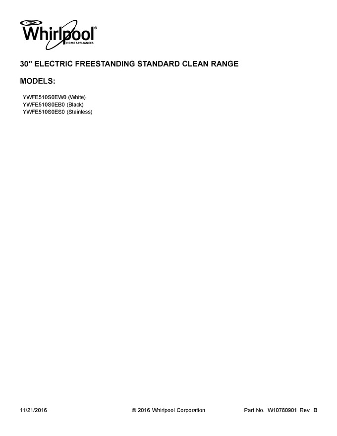 Diagram for YWFE510S0EW0