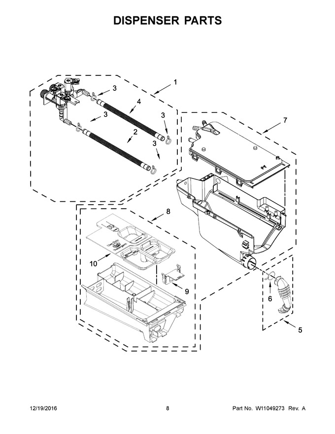 Diagram for WFW8540FW1