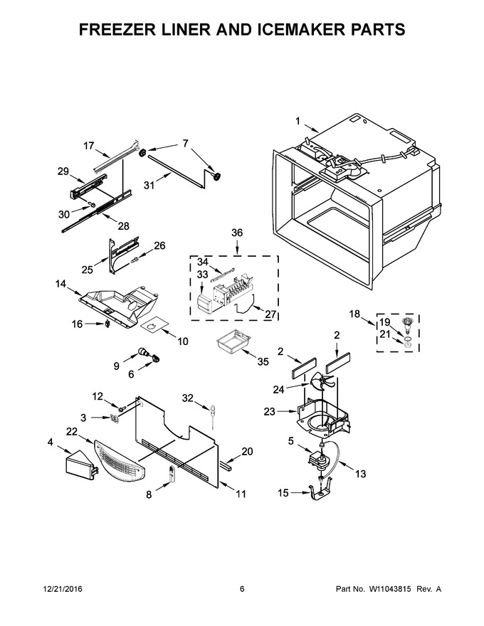 Diagram for WRF535SWHB00